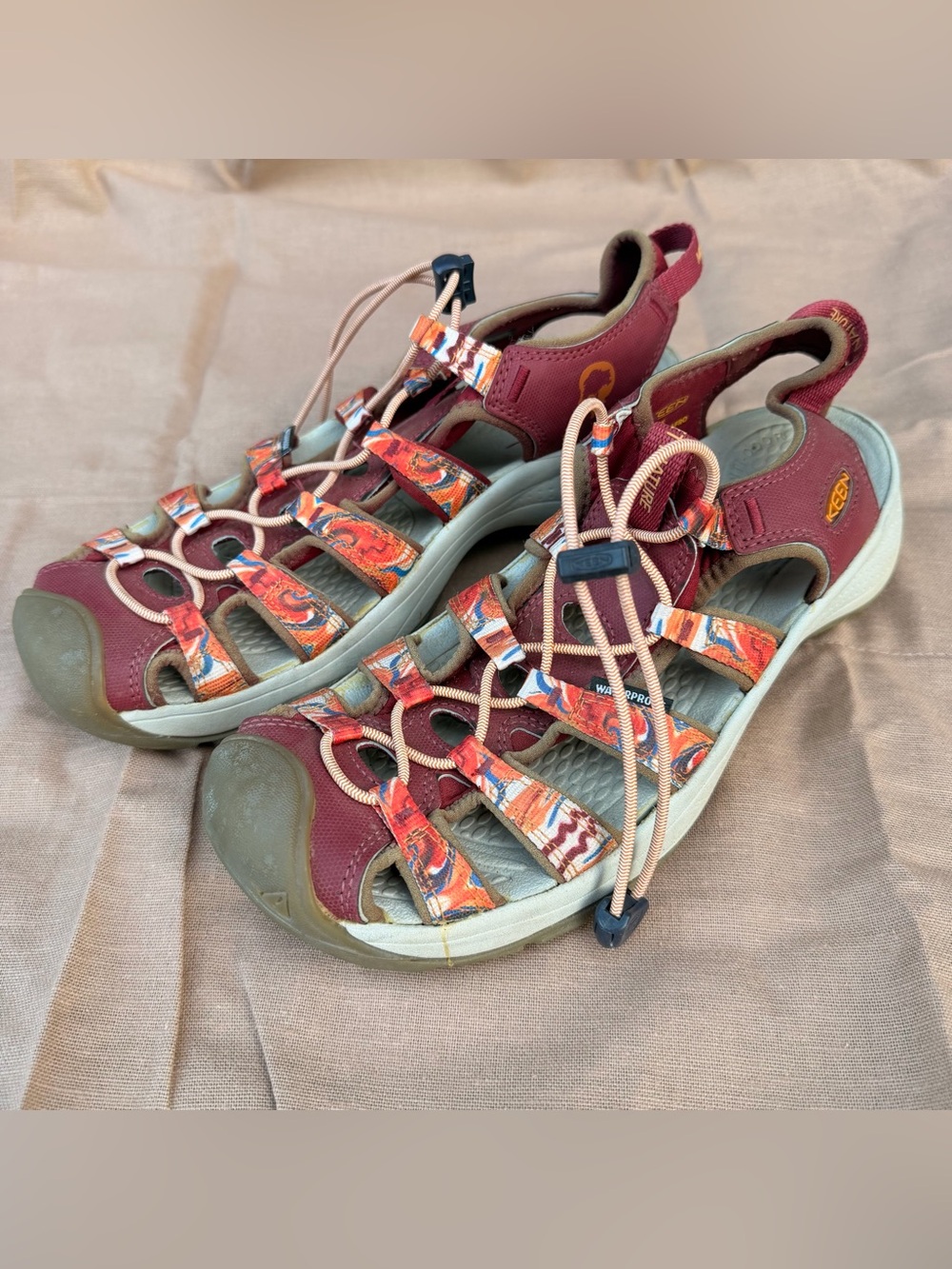 Keen Women's Astoria West x Outdoor Afro Fisherwoman Sandals Size 9 - Picture 4 of 8